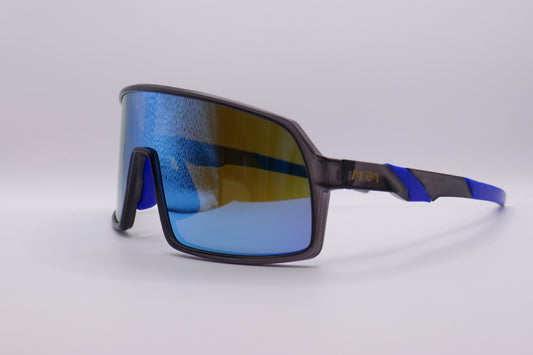 Gafas de sol deportivas S24 - S - Negro-Azul