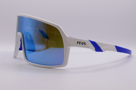 Gafas de sol deportivas S24 - S - Blanco-Azul